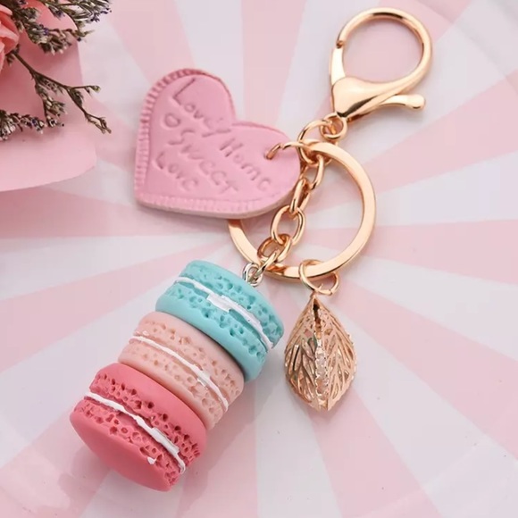 Accessories - 🌿 Stacked Colorful Macaron Keychain 🌿